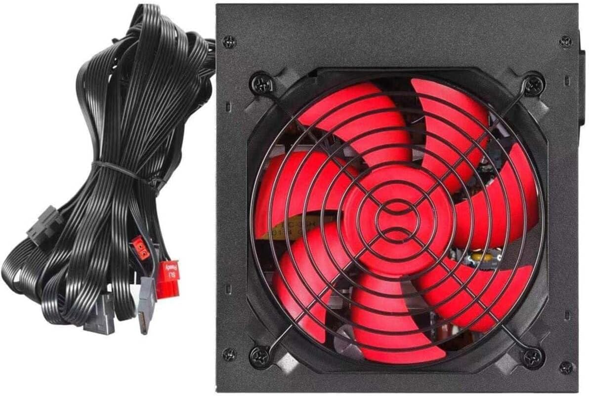 Hyper PS-60 600W ATX Power Supply 12cm Fan Desktop Computer Black