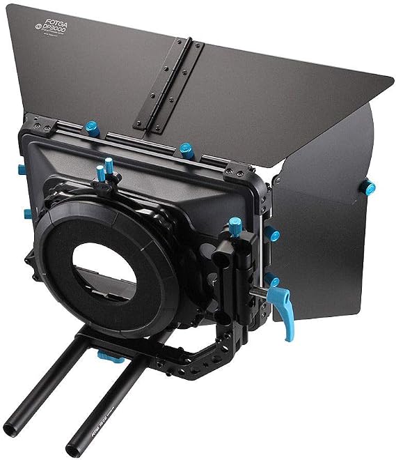 4x4 Swing Away Matte Box with Follow Focus 15mm Rail Rod Rig for DSLR Cameras Sony A7 A7R A7S A7II A7III A7IV A6000 A6400 A6600 Nikon Z6 Z7 Canon EOS R 5D 6D 7D Mark II III IV