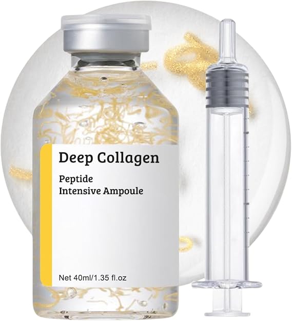 Microneedling Serum,Silk Peptide Face Ampoule 40ml, Intensive Lifting Serum with Micro-Needling Support, Reduces Fine Lines & Enhances Skin Radiance, Daily Firming Treatment