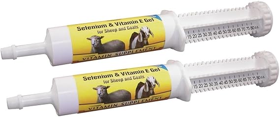 Durvet 001-0319 Sheep & Goat Selenium Vitamin E Gel, 80ml