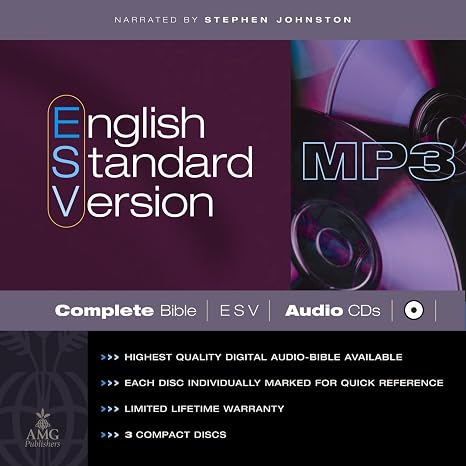 ESV Complete Bible on MP3 CD