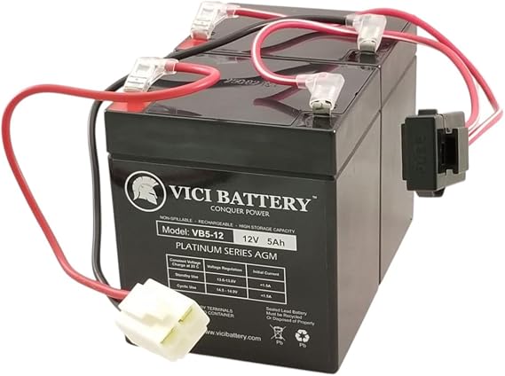 Vici Battery Razor Compatible with Crazy Cart -includes wiring harness