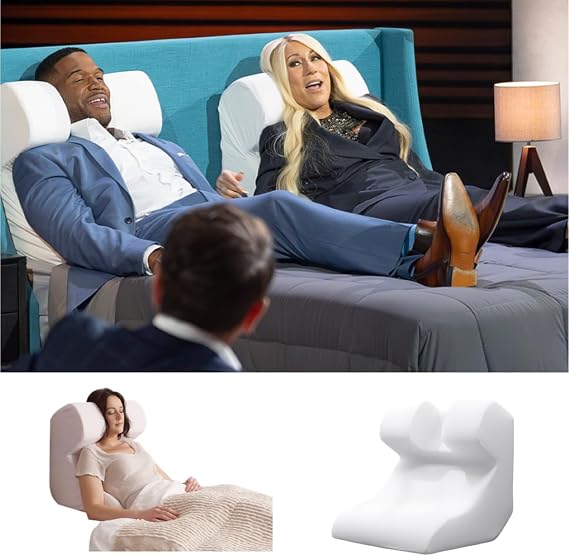 Snorinator Pillow: Upright Wedge Pillow for Snoring, Reflux, Post-Op, Vertigo, Wrinkle Reducer, Prego/Nursing As Seen on Shark Tank (Large)