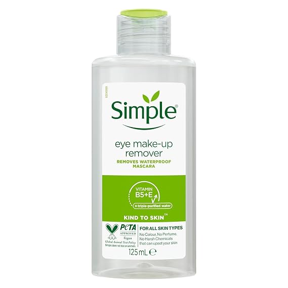 Simple Kind To Eyes Eye Make Up Remover 125 ml