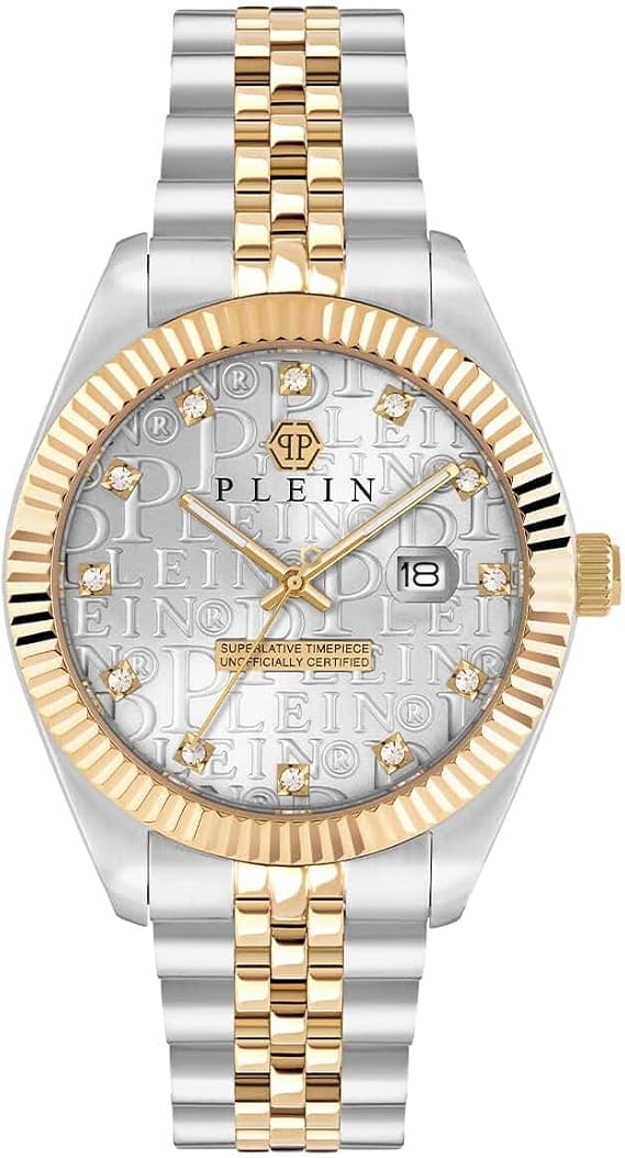 Philipp Plein Men Analogue Quartz Watch Date Superlative