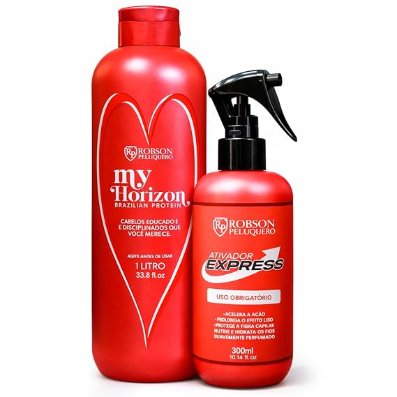 Robson Peluquero My Horizon + Activador Express Hair Treatment Kit Professional 1L & Activator