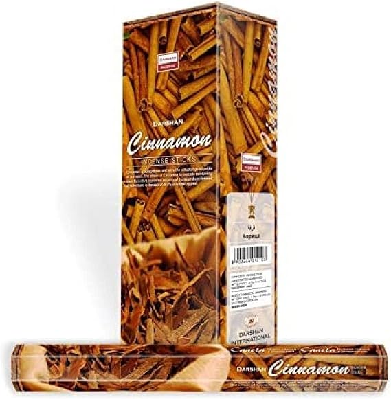 Cinnamon 120 Sticks Box Darshan Raucherstabchen
