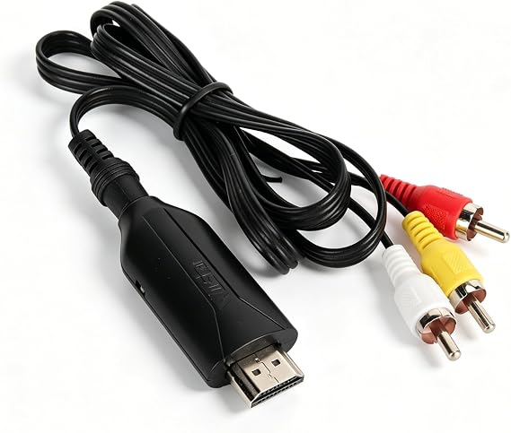 HDMI to AV Converter, 4K 30Hz Composite Adapter