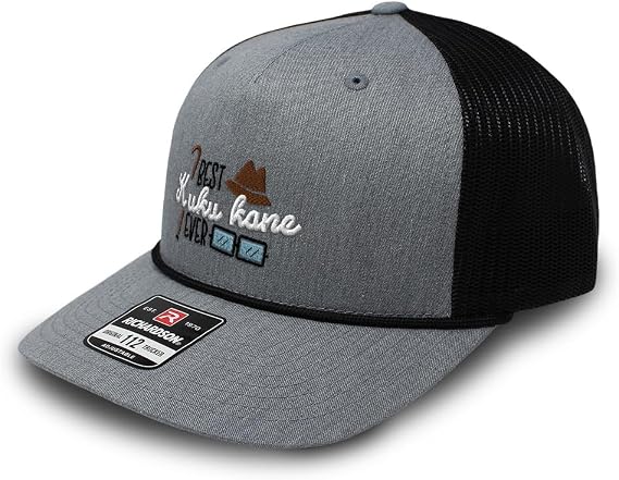 Trucker Mesh Cap Hat Best Kuku Kane Ever Grandpa Grandfather 5 Panel Hat Trucker Hats for Men & Women