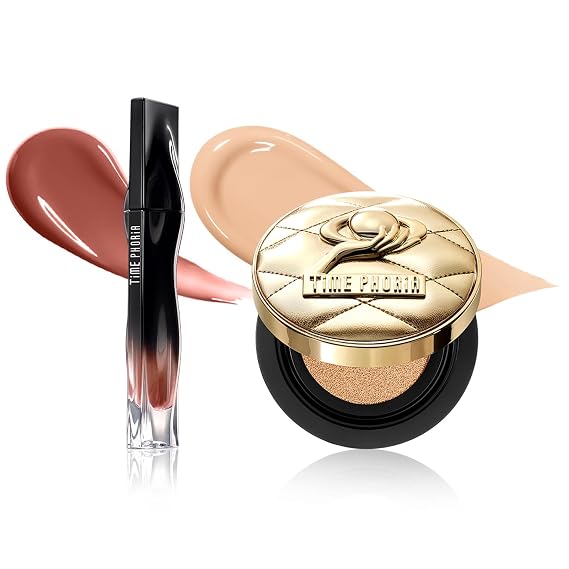 Flawless Glow Cushion & Lip Stain Duo (02 Birch+01 Calyptra Bundle)