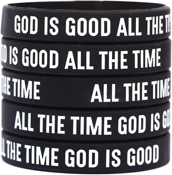 Five (5) of God is Good All The Time Bracelets