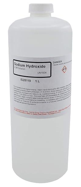 Sodium Hydroxide Solution, 2.0M, 1L - The Curated Chemical Collection
