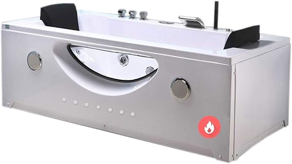 Whirlpool Bathtub Hydrotherapy hot tub 2 Person Harmony Double Pump and Heater