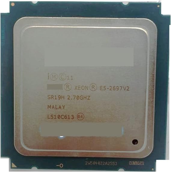 CPU Xeon CPU E5 2697 V2 OEM Version E5-2697V2 12-CORES 2.7GHZ 30MB FCLGA-2011 22NM 130W Processor E5-2697 V2 CPU E5 2697V2 Processing Unit