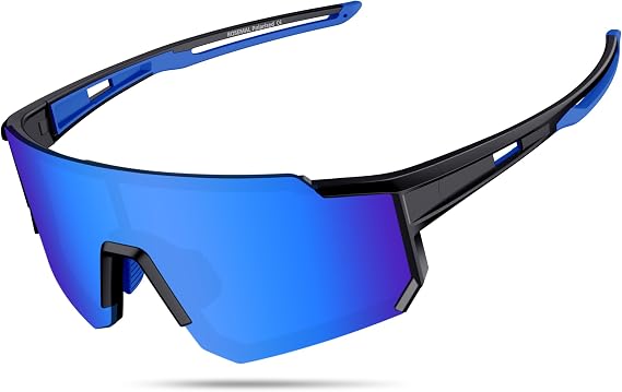 Rosemal Polarized Running Sunglasses for Men Women Cycling Fishing Outdoors