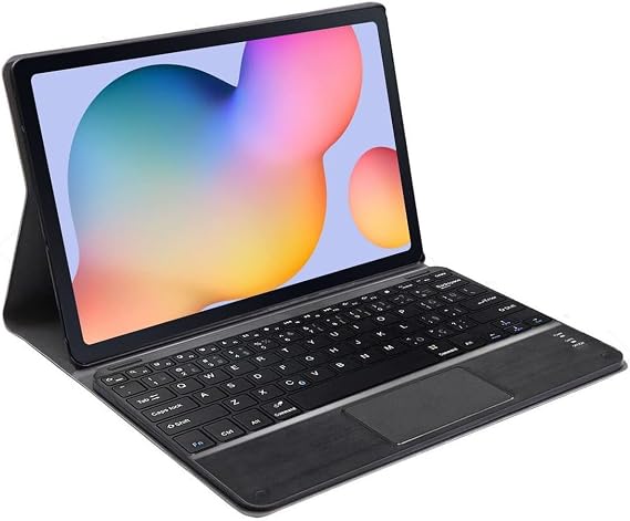 Microcase Huawei MatePad SE 11 Tablet için Bluetooth Touchpad Klavye + Standlı Kılıf - BKK5