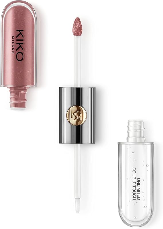 Kiko Milano Ruj - Unlımıted Double Touch - 120 Rosy Mauve - Uzun Süre Kalıcı Parlak/Mat Likit Lipstick