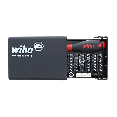Wiha 71990 Security Bit Set, 39 Piece