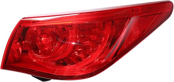 Outer Tail Light FOR Q50 Q50s 2014 2015 2016 2017 LED Tail Light (Passenger Side (Right))