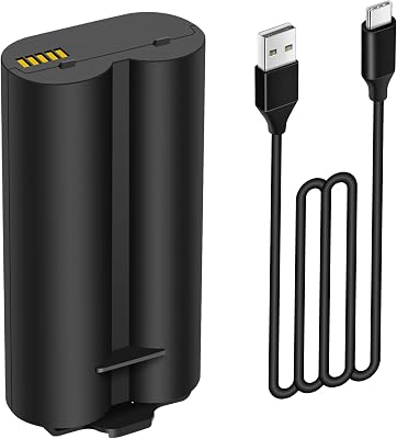 Battery Replacement for myQ Smart Garage Video Keypad Alarm System, Rechargeable Battery Compatible with MYQ 18650MH1-1S2P with USB-C Charging Cable, Li-ion 3.7V 7000mah25.9Wh