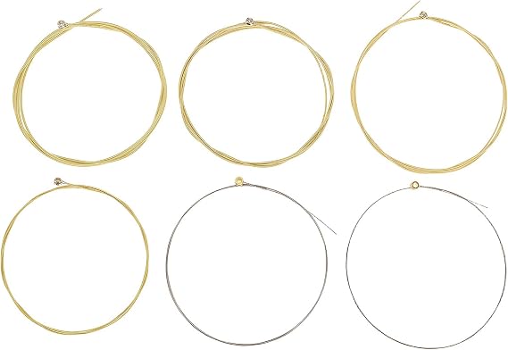 1 Sets 2004 80/20 Bronze Acoustic Guitar Strings Suitable for Most Electric Guitar (11-52 Gauge)