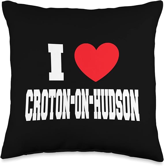 I Love Croton-on-hudson Throw Pillow