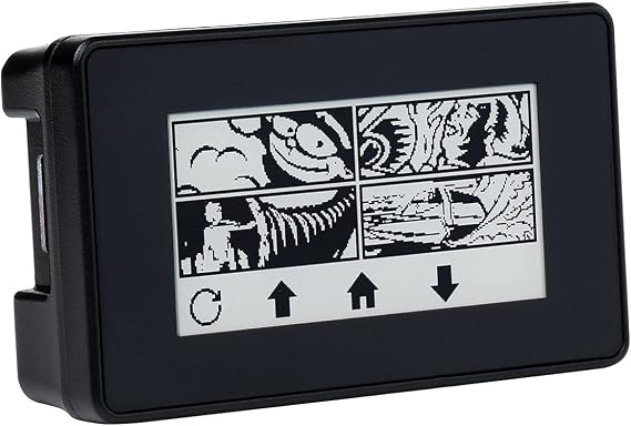Waveshare 2.13inch Touch E-Paper E-Ink Display HAT Compatible with Raspberry Pi Zero/Zero W 250122 Pixels with ABS Protection Case Supports Partial Refresh