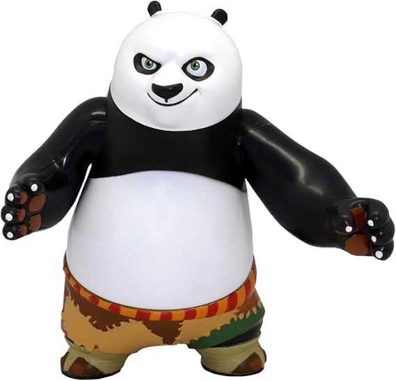 Kung Fu Panda Po 5.5" Figure Featuring Action Activated Sound Effectsm Chopping Action