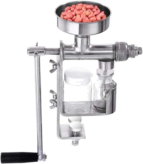 Manual Oil Press Stainless Steel Oil Press Household Machine
