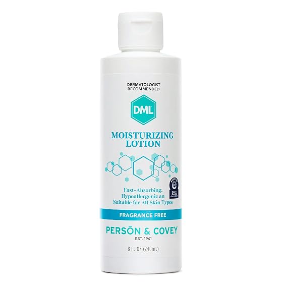 Dml Moisturizing Lotion, Fragrance Free - 8 Oz