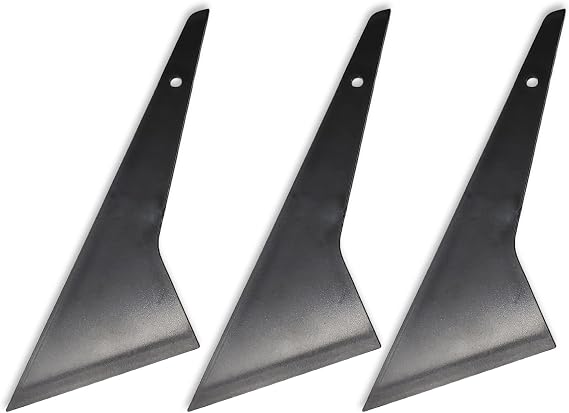 Window Tint Tools 3Pcs Plastic Squeegee Long Handle Tint Squeegee for Window Film Application