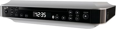 iLive Wireless Under The Cabinet Kitchen CD Player Radio Bluetooth Speaker System