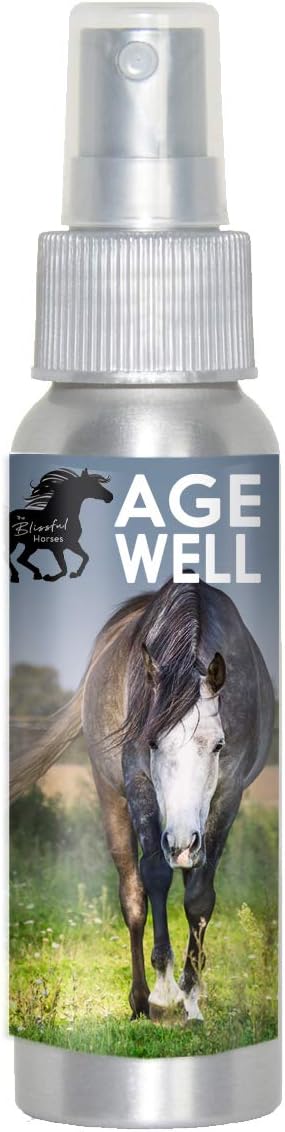 The Blissful Horses Age Well Roll On Horse Aromatherapy All Natural Support for Peaceful Ageing