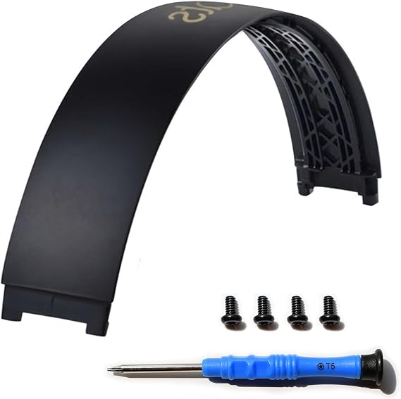 Studio 3 Headband - Replacement Parts for Beats Studio3, Studio 2 Wired/Wireless Headphones (Black Gold)