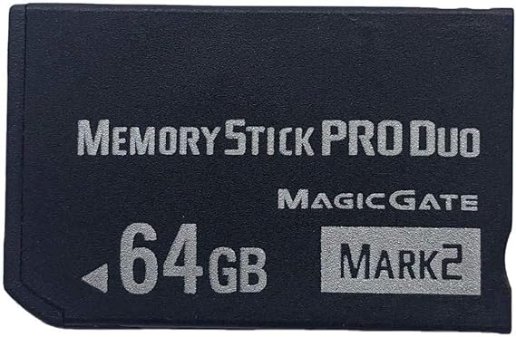 MS 64GB Memory Stick Pro Duo MARK2 for PSP 1000 2000 3000 Accessories/Camera Memory Card