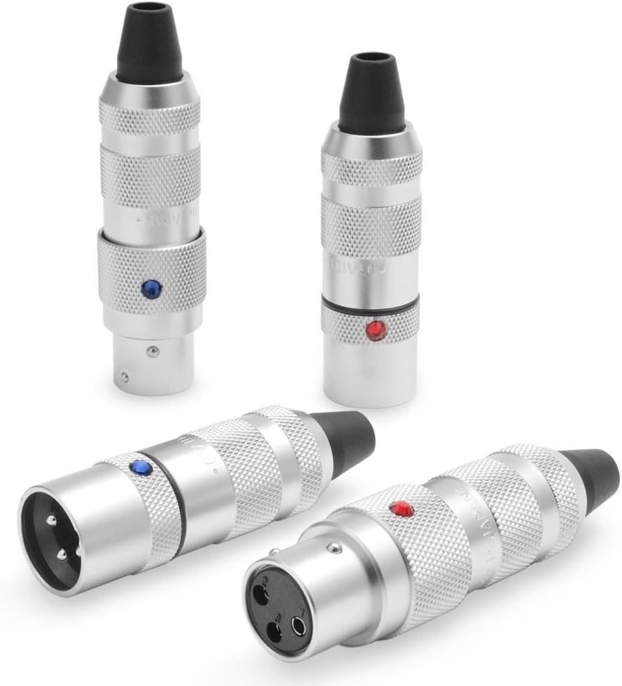 Oyaide Electricity XLR Connector 4 pcs Focus 1