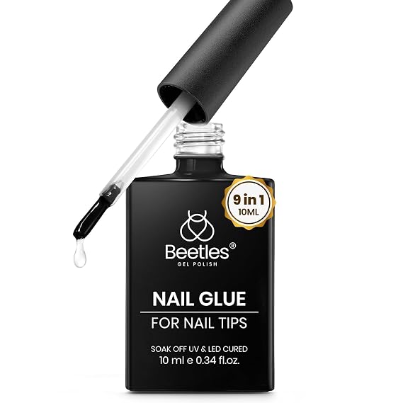Beetles Gel Polish 9 in 1 Nail Glue Gel for Nails Tips