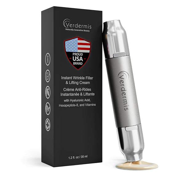 Wrinkle Filler Cream for Face and Eyes with 24k Gold & Peptides