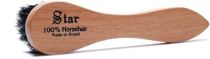 Star 6" Horsehair Dauber Polish Black