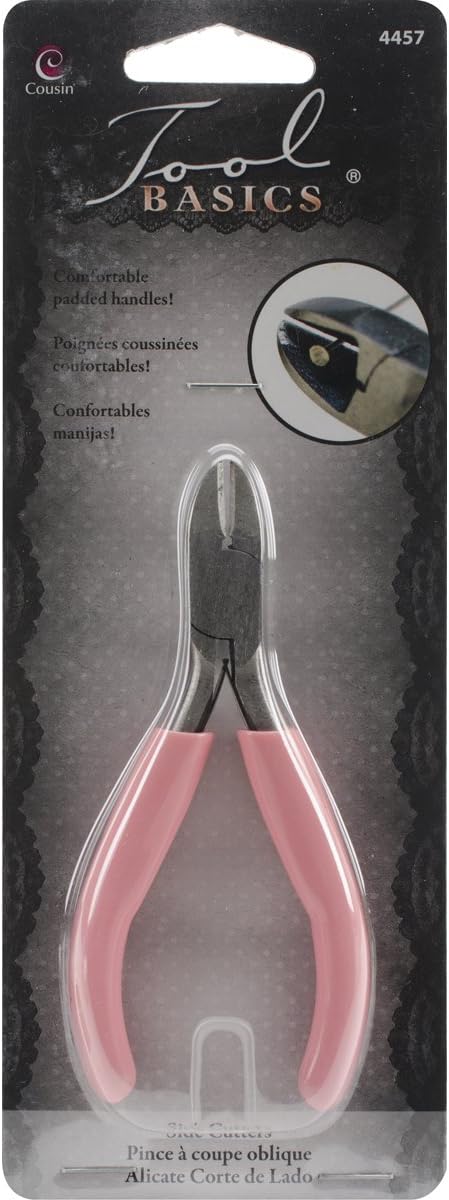 Cousin 4457 Craft and Jewelry Side Cutter Pliers, 4-1/2-Inch