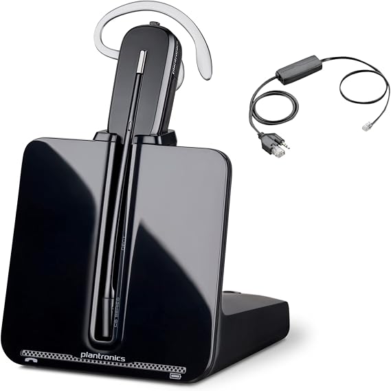 Poly Plantronics CS540 Wireless Bundle with Electronic Remote Answering (EHS) 84693 - Made for Cisco Phones: 6945, 7821, 7841, 7861, 7942G, 7945G, 7962G, 7965G, 7975G, 8841, 8851, 8861