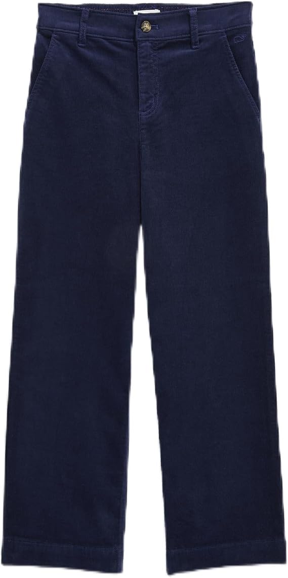 vineyard vines Girls' Wide Leg Corduroy Pants