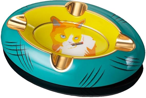 SIGLO Grumpy Cat Yellow/Green