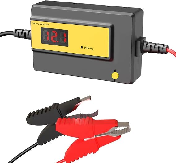 Battery Desulfator, Automatic Pulse Lead-Acid Battery Reconditioner for Life Extension and Repair (PL04C-72V 400AH)