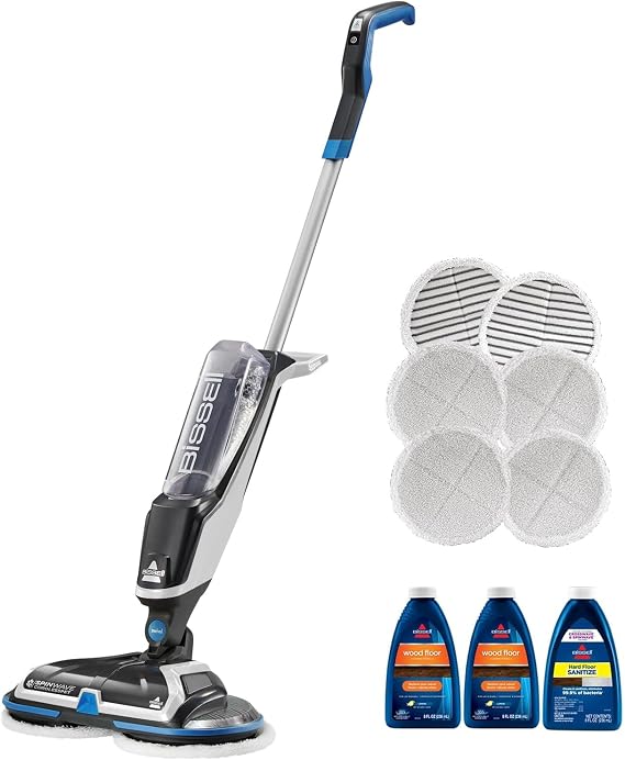 BISSELL Spinwave Cordless Hard Floor Expert Spin Mop Cleaner, 23159