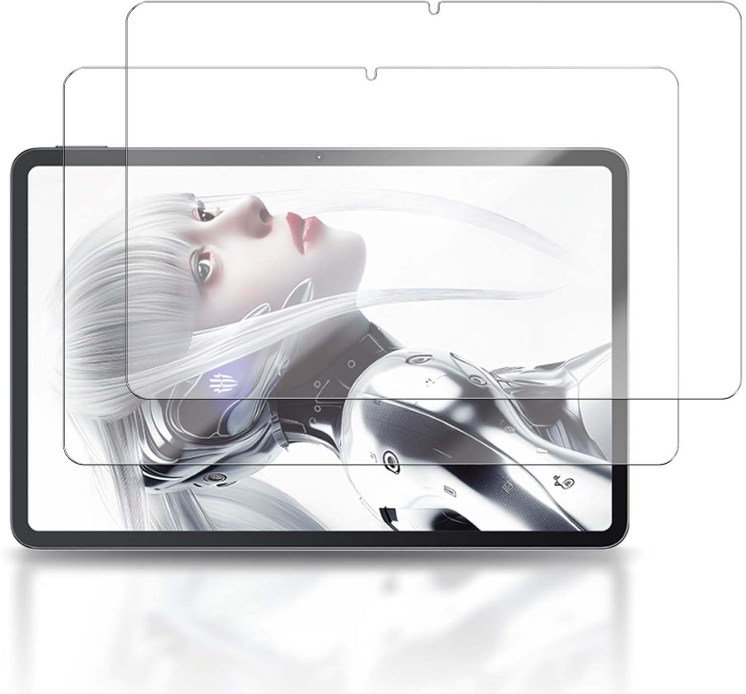 YAJOJOヤジョジョ スクリーンプロテクター 2枚パック REDMAGIC Nova ゲーミングタブレット 10.9インチ用 硬度9H 強化ガラス ZTE Nubia REDMAGIC Nova ゲーミングタブレット用 傷防止 気泡防止 HD透明度