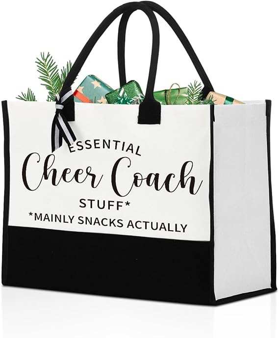 Cheer Coach Bag Swim Coach Tote Bags Christmas Birthday Gift for Women