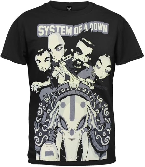 System of A Down - Elephant Ride - Men's T-Shirt Black