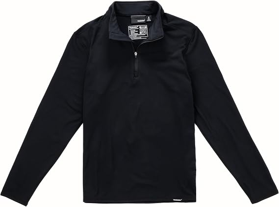 TRUEWERK Men's Sweatshirts - B2 Chill Crew, Quarter Zip, Moisture-Wicking, Layering Jacket 4-Way Stretch