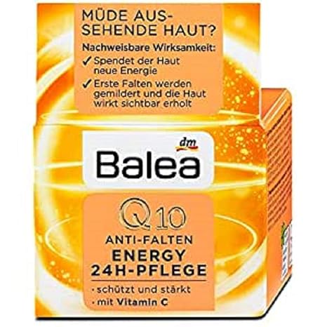 Balea Day Care Q10 Anti-Wrinkle Energy 24h Care 50 ml